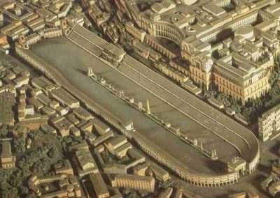 reconstruction of Rome's Circus Maximus